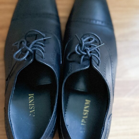 ALIPASINM - Men - Dress Shoes Oxford - Black Leather - 11.5 - Picture 10 of 10